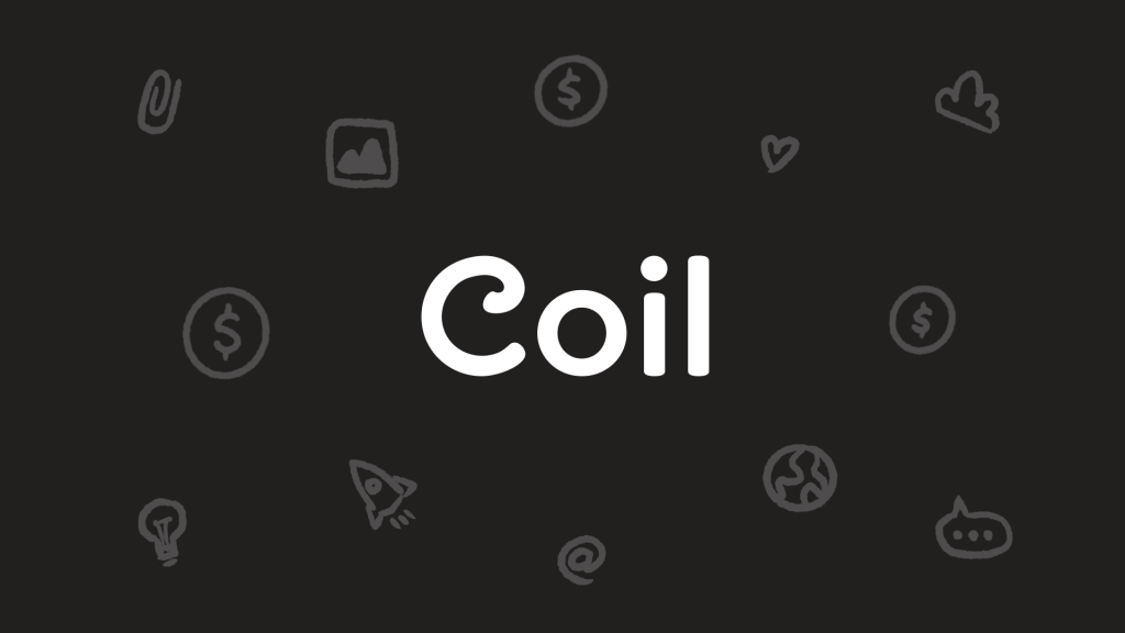 Blogging platform Coil